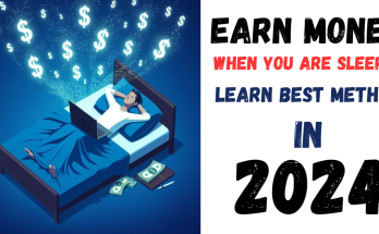 Earn Money Online While You Sleep